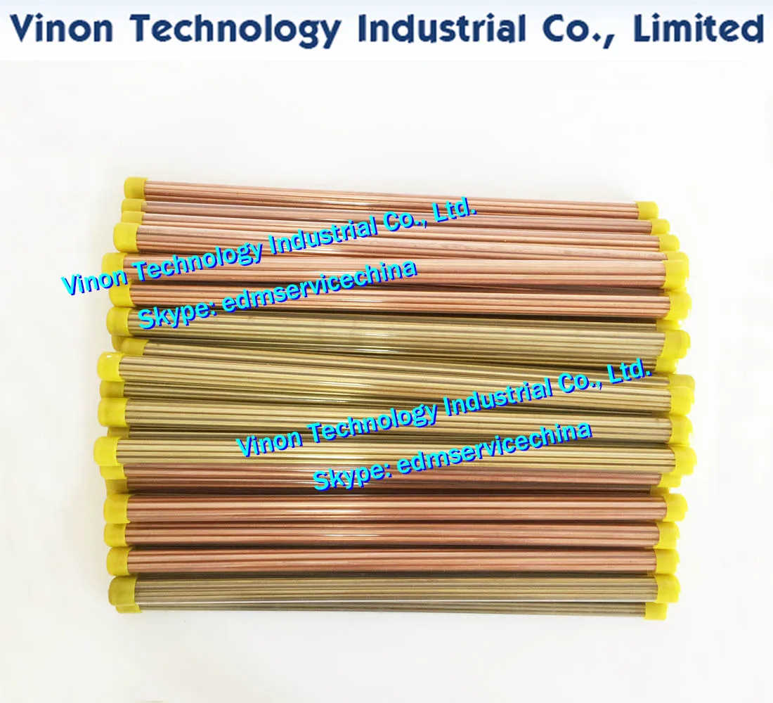 

(15PCS/LOT) D6.5x400MM Brass Tube Single Hole, Brass EDM Tubing Electrode Tube Diameter 6.5mm Length 400 for Electric Discharge