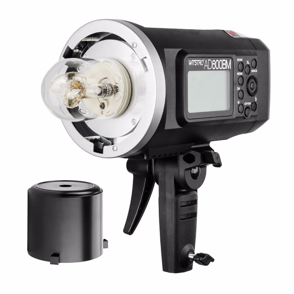 Godox AD600BM AD600 Bowens Mount 600Ws GN87 High-Speed Sync Outdoor Flash Strobe Light w/ 2.4G Wireless X System 8700mAh Battery