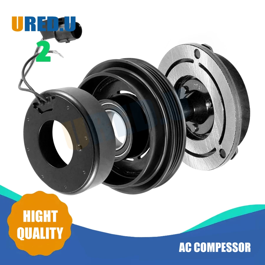 

NEW A/C Compressor CLUTCH KIT CA035 VS16 VS-16 VS-14 4pk 125MM 97701-1E000 977011E001 97701-1E001 for Hyundai ELANTRA TOURING