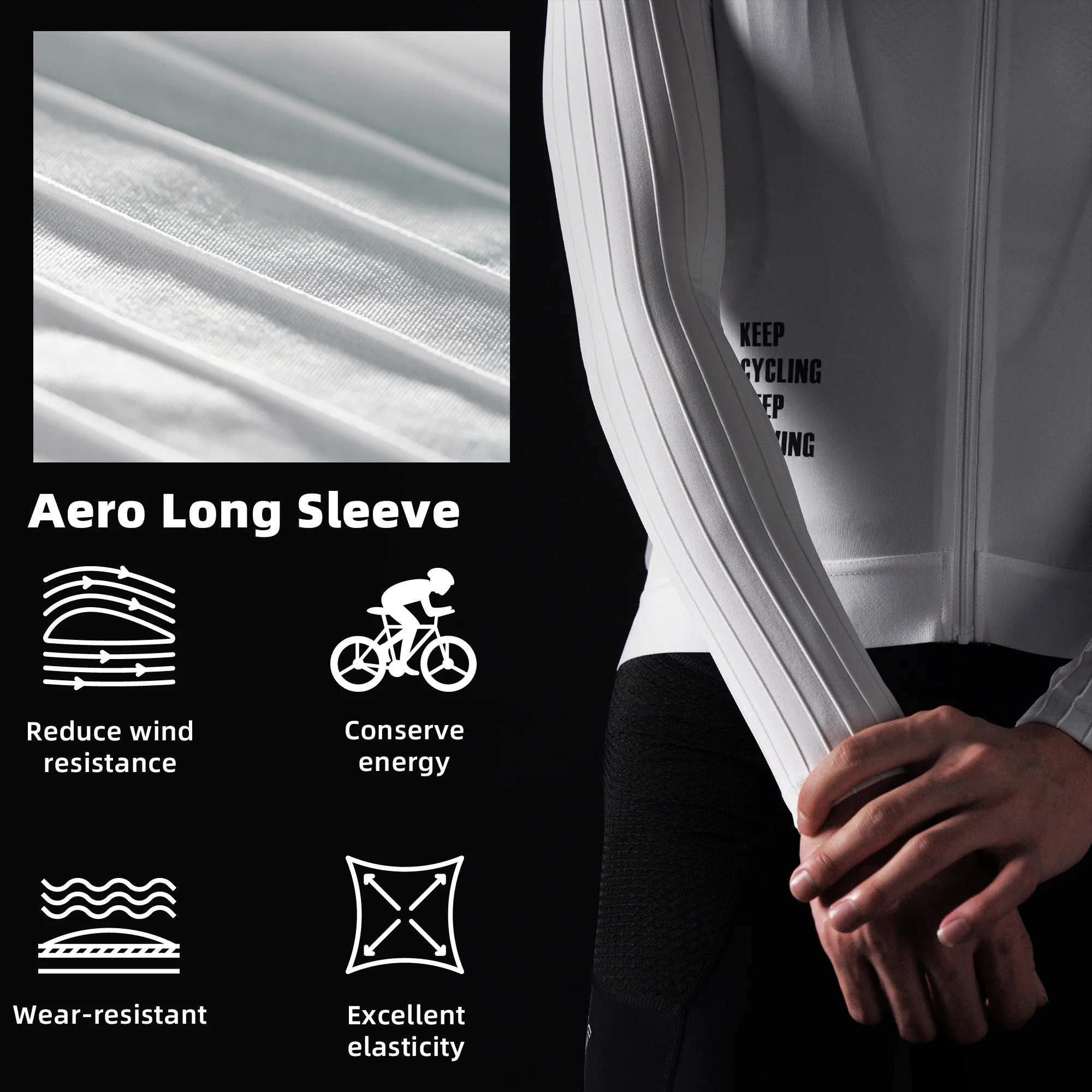 DAREVIE Cycling Jersey Aero Reduce Resistance PRO Level Man Cycling Maillot Moisture Wicking Lightweight Men's Cycling Shirt