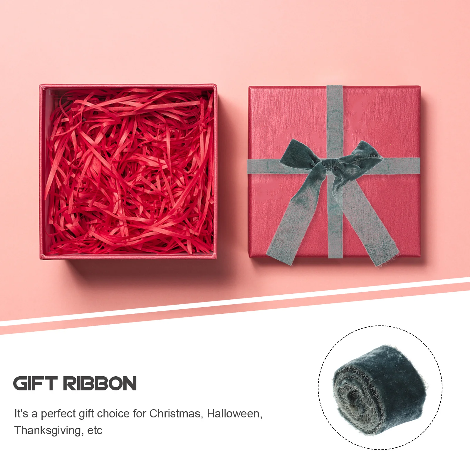 

3pcs 3 Rolls Hand-Tearable Ribbon For Diy Wedding Bouquet Gift Wrapping Craft Decor Polyester Party Ribbon Festive Decoration