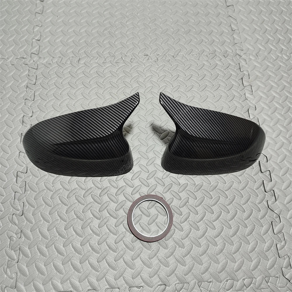 For BMW X3 G01 X4 G02 X5 G05 X6 G06 X7 G07 G08 2018-2023 M Style Black Auto Car Rear View Side Mirror Cover Trim Body Kit Tuning view 6
