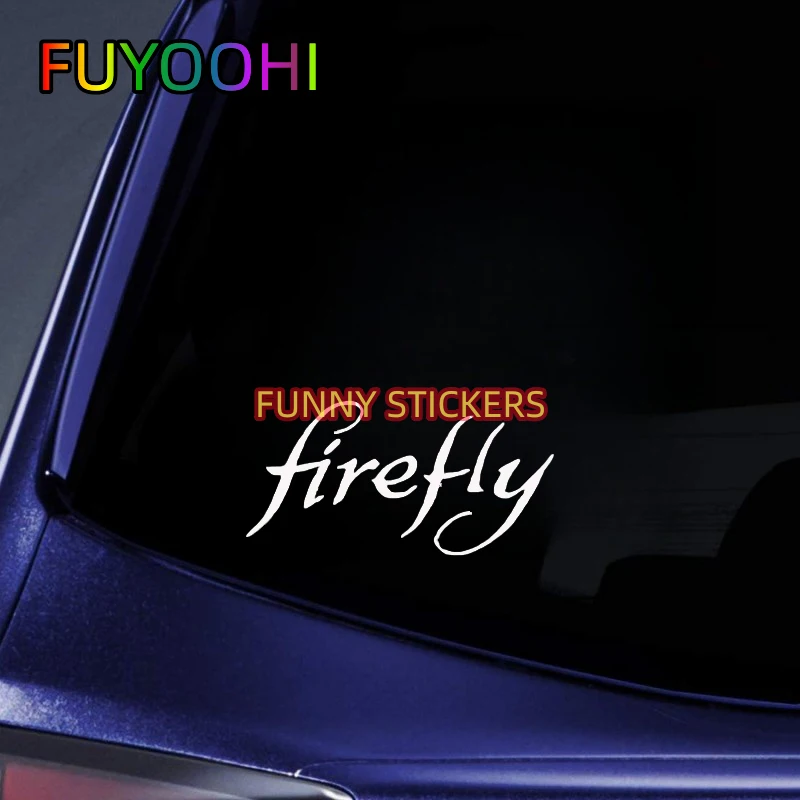 FUYOOHI Firefly Car Sticker Vinyl Sticker Laptop Computer Car Laptop White