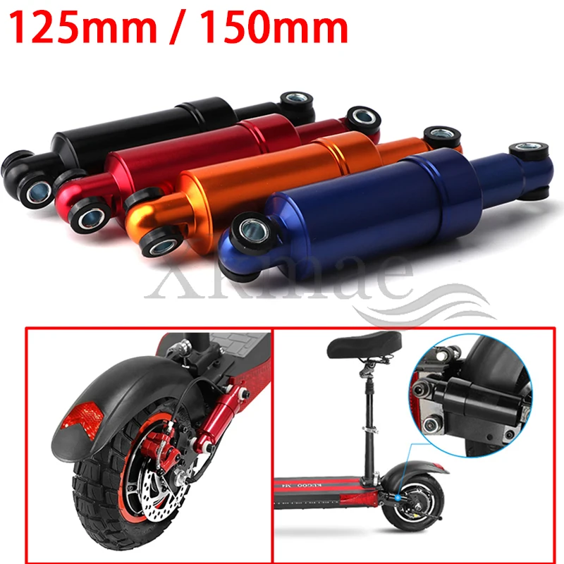 Hydraulic Shock Absorber Front and Rear Wheels Universal 125mm 150mm All Inclusive Electric Scooter Anti Vibration Parts