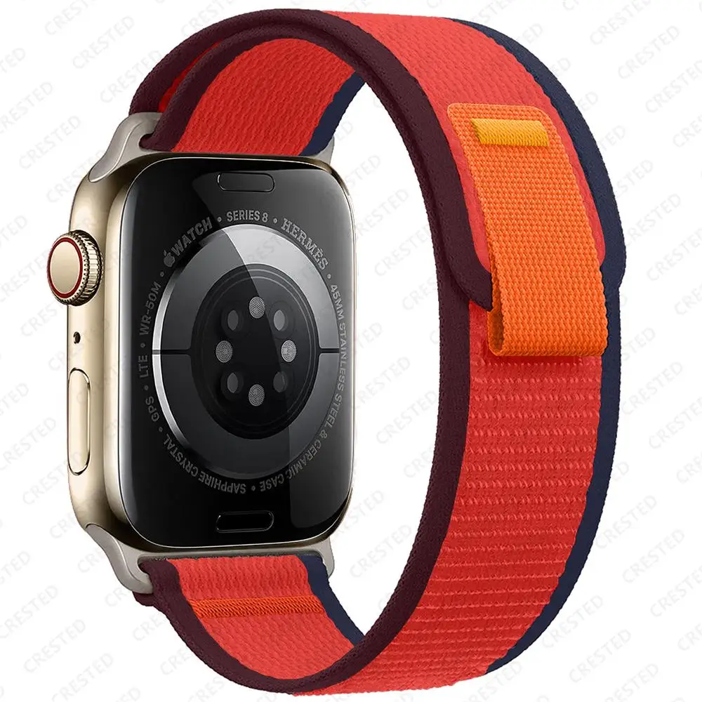 Trail Loop Strap voor Apple Watch Ultra 3 2 band 49 mm 46 mm 44 mm 45 mm 40 mm 41 mm 42 mm Correa-armband iWatch-serie 11 10 SE 9 8 7