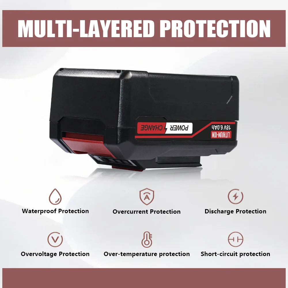 

for Einhell 18V Lithium Ion Battery 3-6AH Rechargeable toos Battery for Power Tools Suitable for Construction And Gardening