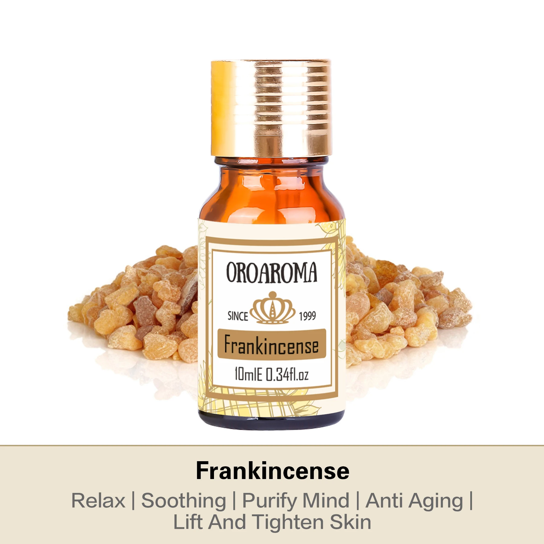 Oroaroma Frankincense Essential Oil Restore Skin Elasticity Balance Grease Relax Remove Odor Frankincense Oil