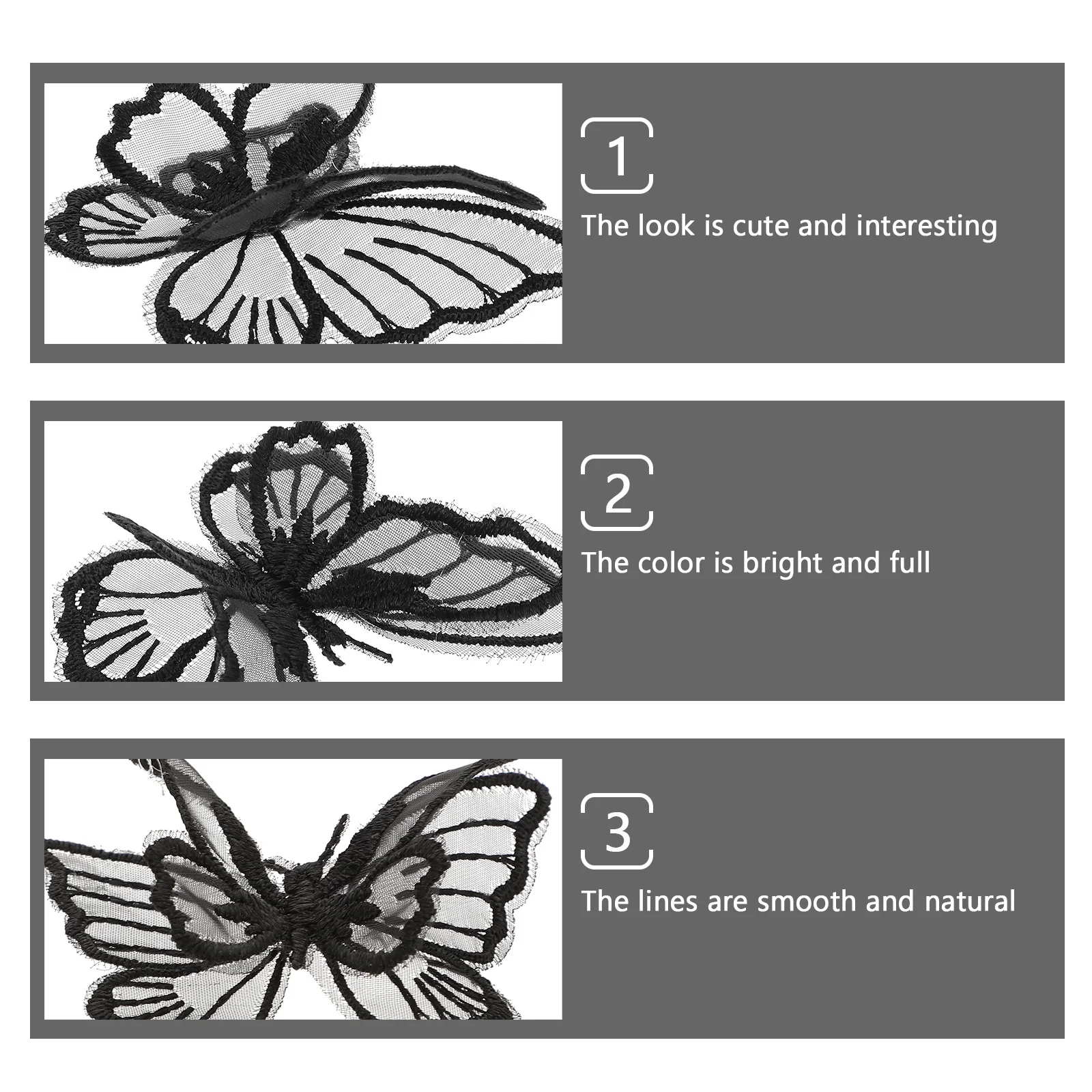 

20pcs Embroidery Patches Double Layer Lace Appliques Diy Sewing Repair Patches For Clothing Decor Accessories Craft Bag Hat Shoe