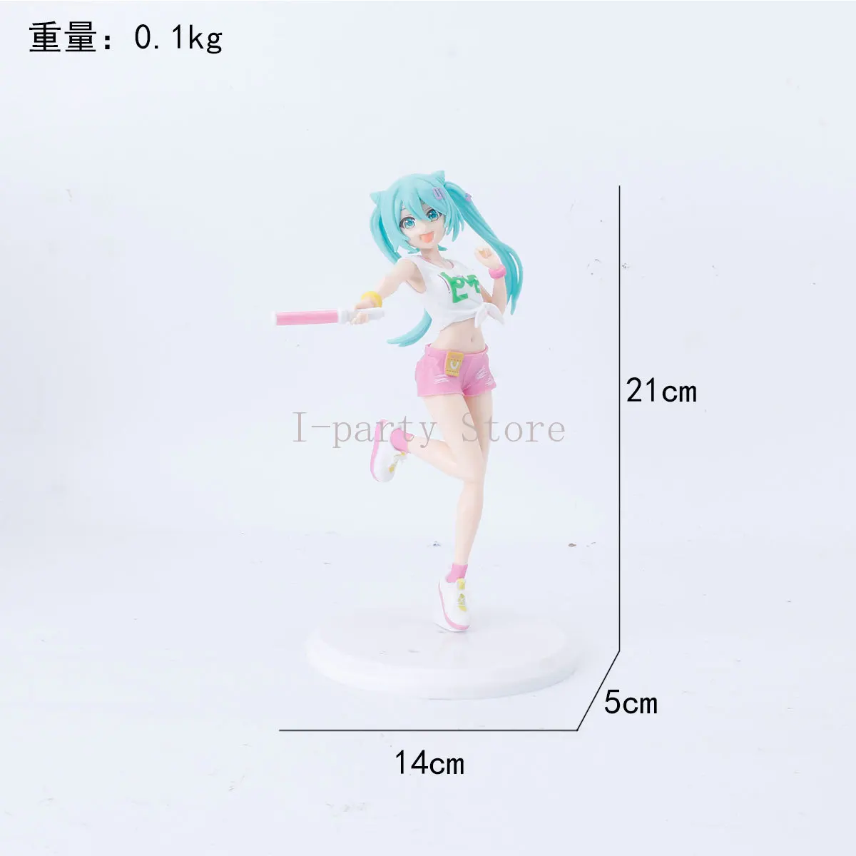 Modèle de collection de jouets beurre Hatsune Ata ku, figurine d'anime sexy, décorations de chambre