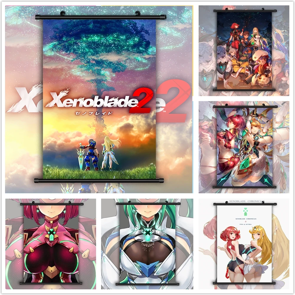 Xenoblade Chronicles 2 Hikari Prints Room Decor Picture for Children Bedroom Home Decoration Animation Canvas Painting Posters