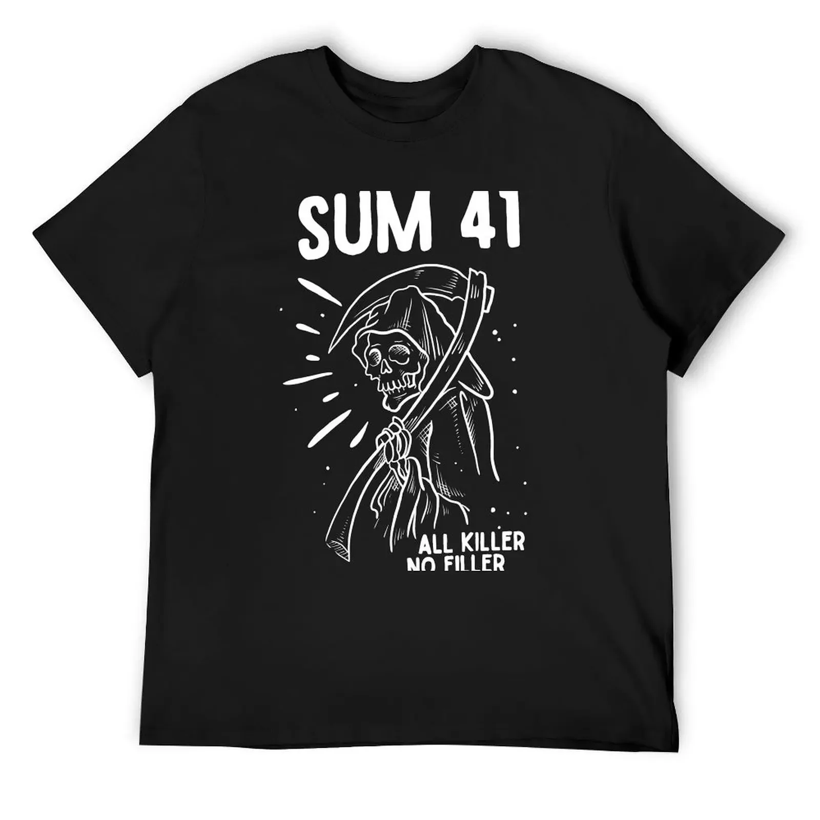 

All Killer No Filler (White) T-Shirt tshirts personalised oversized graphic tee T-shirts man oversized shirts men graphic