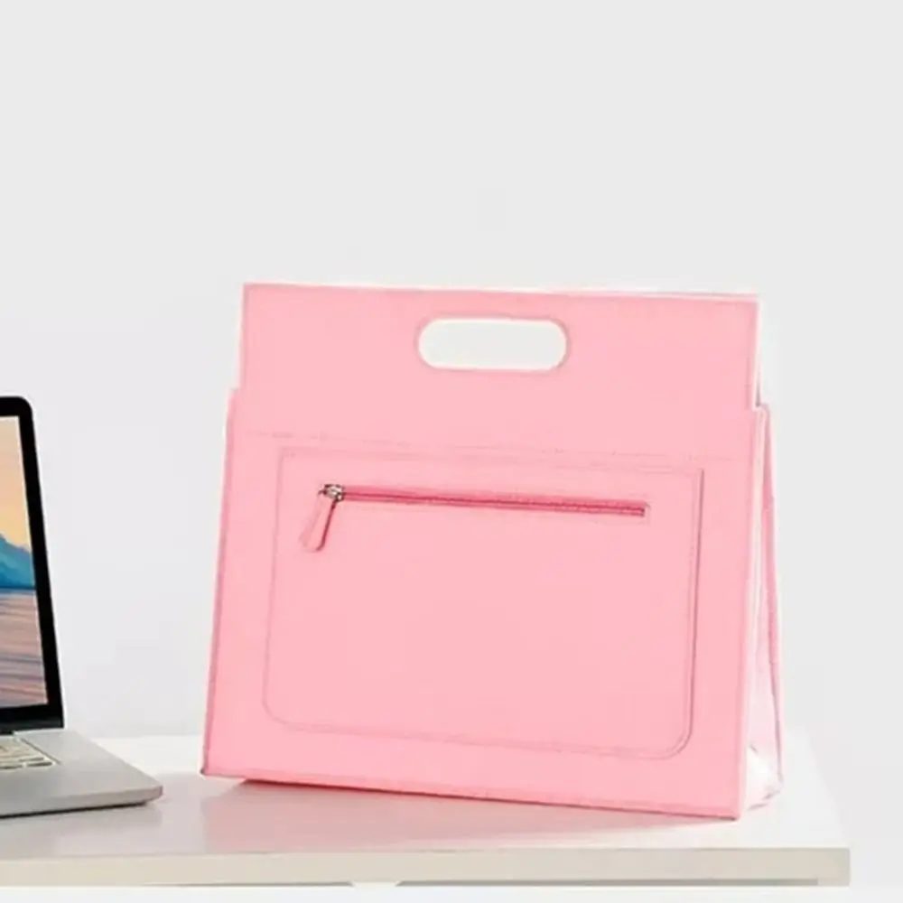 Felt Cloth Tablet Protective Case Solid Color Lightweight Computer Storage Bag Briefcase Portable Tablet Sleeve Bag Business