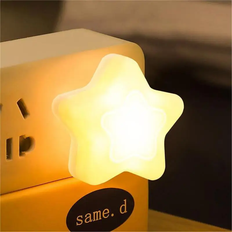 

Mini USB LED Night Light Wireless Night Light Recharge Bedroom Bedside Kitchen Lamp Cartoon Decoration Table Lamp For Kids Gift