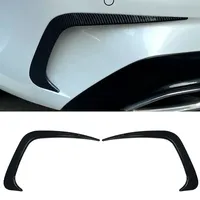 For BMW 3 Series G20 2019 2020 2021 2022 2023 318i 320i 330i Rear Bumper Canard Splitter Fin Cover Side Wing Spoiler Sticker