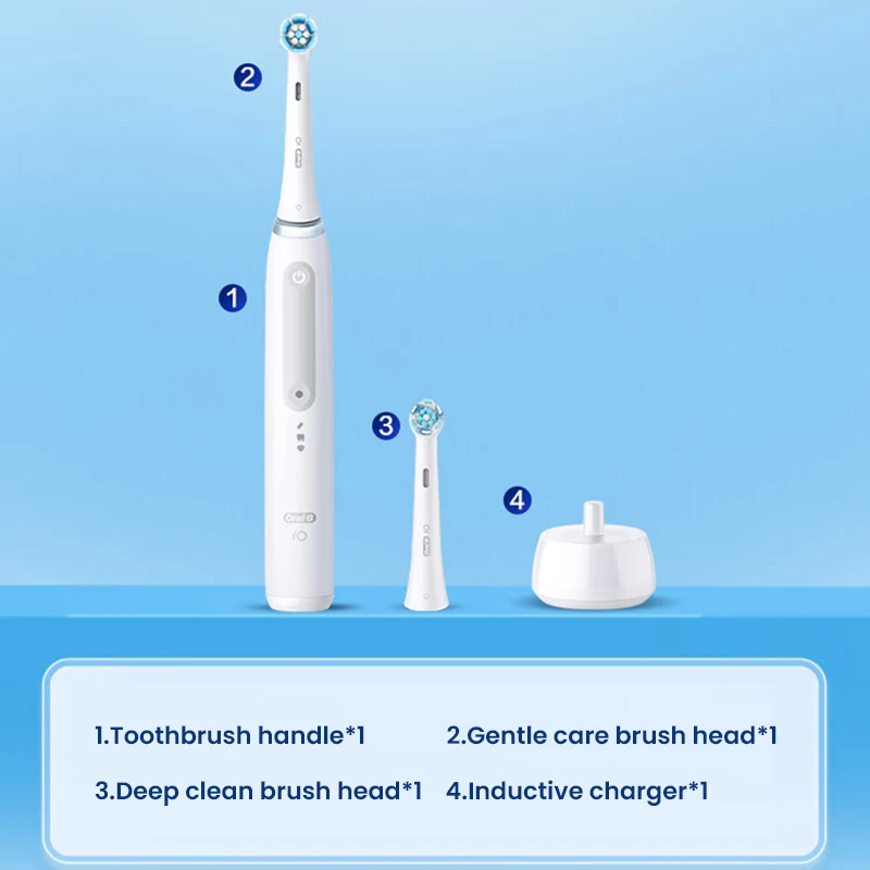 Oral B IO3 Electric Toothbrush IO Series 3 Smart Rechargeable Adult Tooth Brush With 1 Ultimate Clean Replacement Brush Head