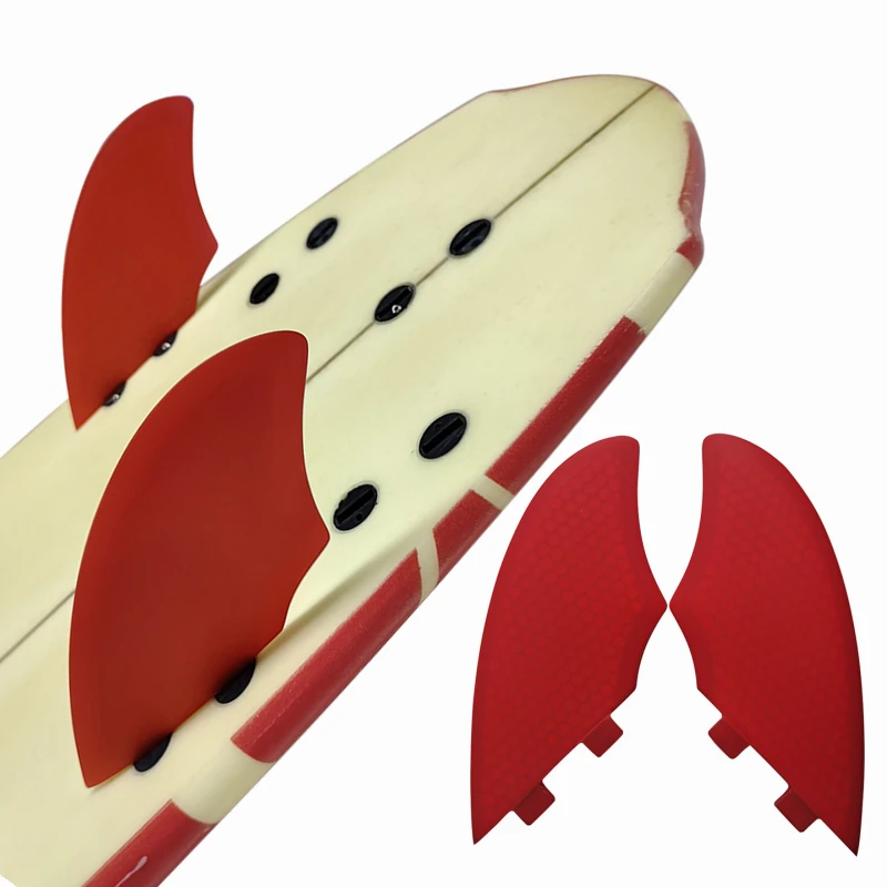 

Twin Fins Set UPSURF FCS Fin Keel Twins Honeycomb Fiberglass Surfboard Fins Double Tabs Surf Twin Fins For Shortboard,Fishboard