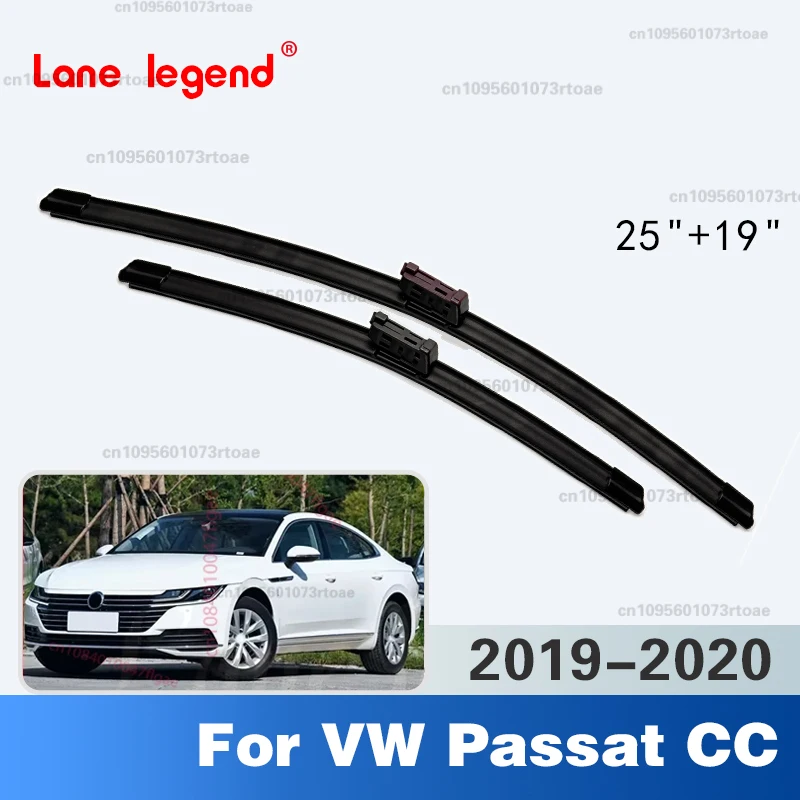 

Wiper Front Wiper Blades For VW Volkswagen Passat CC 2019-2020 Windshield Windscreen Front Window Car Accessories 25"+19"
