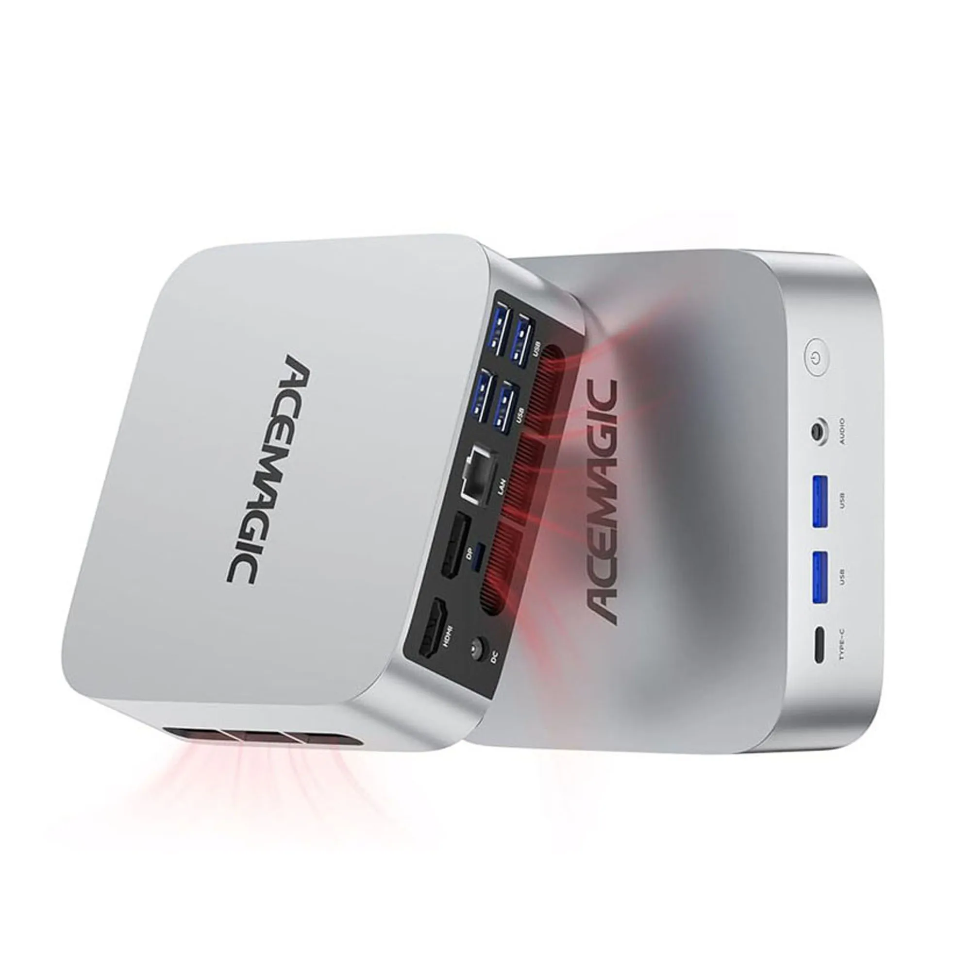 ACEMAGIC M1 Mini PC Intel Core i9-11900H/13900HK AMD Ryzen 7 6800H Mini ordinateurs 4K Triple affichage BT5.2/WiFi 6/double canal