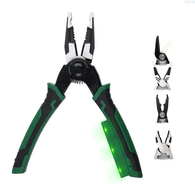 23GA 6 In 1 Cable Cutter Tool Integrated Detector For Safe Electrical Repairs