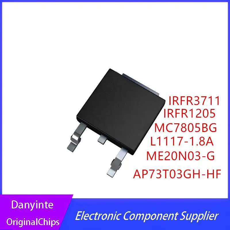 NEW 50PCS/LOT IRFR1205 FR1205 MC7805BG 7805BG  ME20N03 ME20N03-G L1117-1.8A  L1117 1.8A AP73T03GH-HF 73T03GH  IRFR3711  TO-252