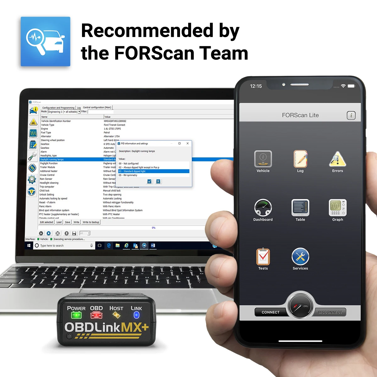 Рисунок 5 - Диагностический сканер OBDLink MX PLUS