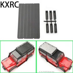 KXRC TRX4M Luggage Rack Stainless Steel Base Plate Accessories for 1/18 RC Crawler Car Traxxas TRX-4M Defender Upgrade Parts