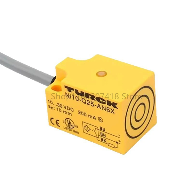 Proximity switch NI5-Q18-AN6X NI5-Q18-AP6X NI10-Q25-AN6X/AP6X NI15-Q30-AN6X/AP6X Metal Inductive Switch Limit Sensor