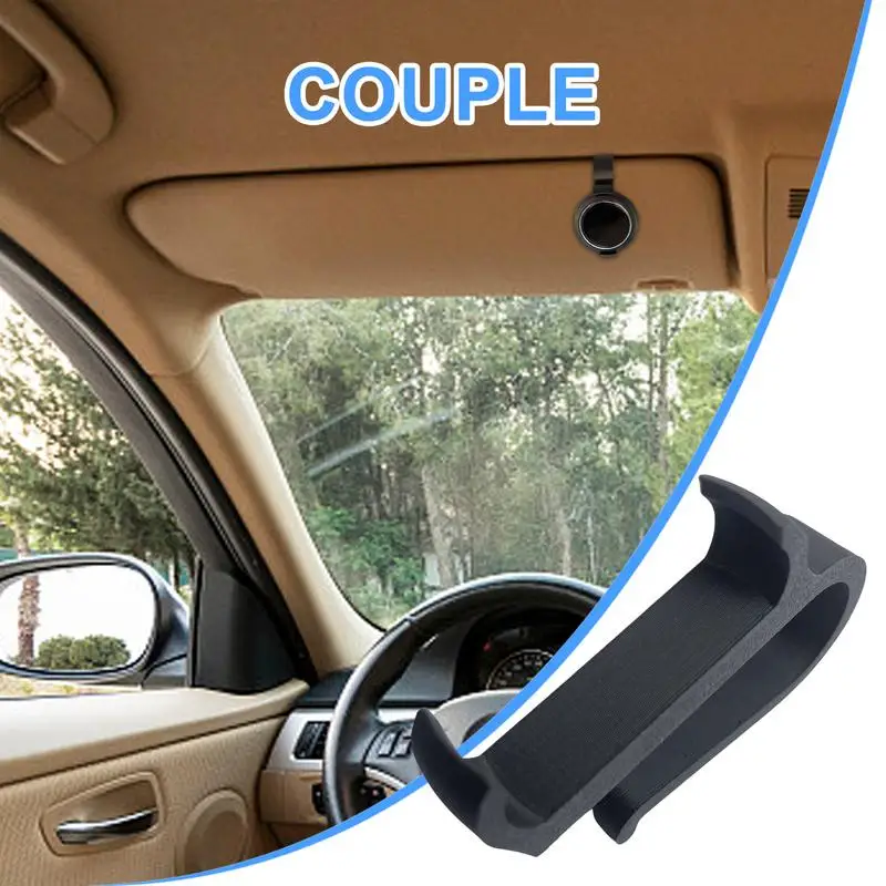 

Radar Detector Visor Mount UV-Proof Sun Visor Radar Detector Holder 2X Car 3D Printed Radar Detector Clip Black Radar Detector