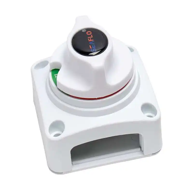 SEAFLO 2-Stage Battery Selection Switch 12V 24V 36V Yacht Power Cut-Off Speedboat RV Accessories
