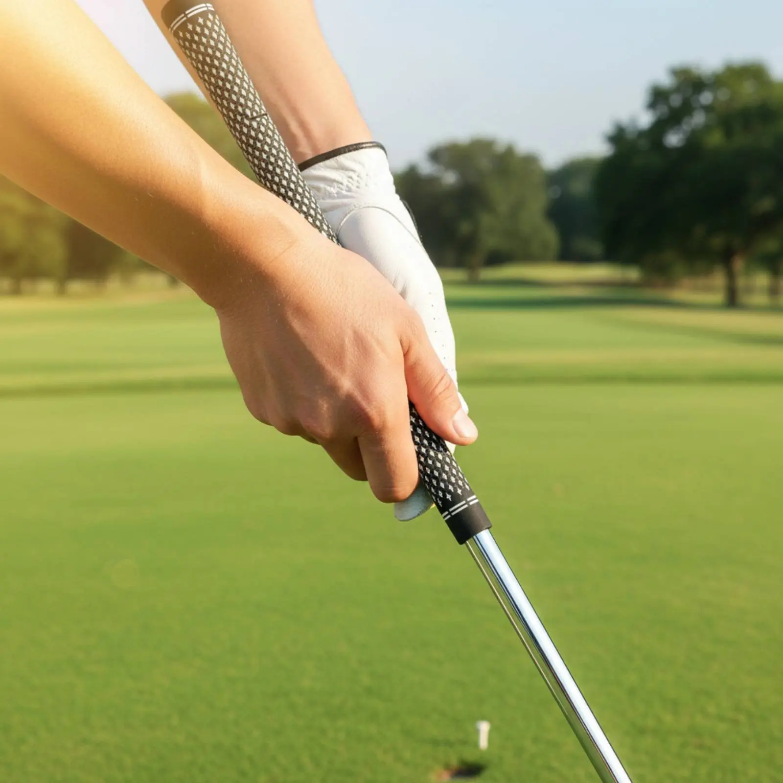 

10 Pieces Anti-Slip Golf Club Grip 0.5 Inch Hole Golf Grip