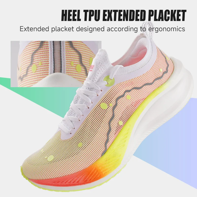 IRUNSVAN Men's Carbon Fiber Board Running Shoes Traction And Shock Absorption Sports Shoes Professional Marathon Coaching Shoes
