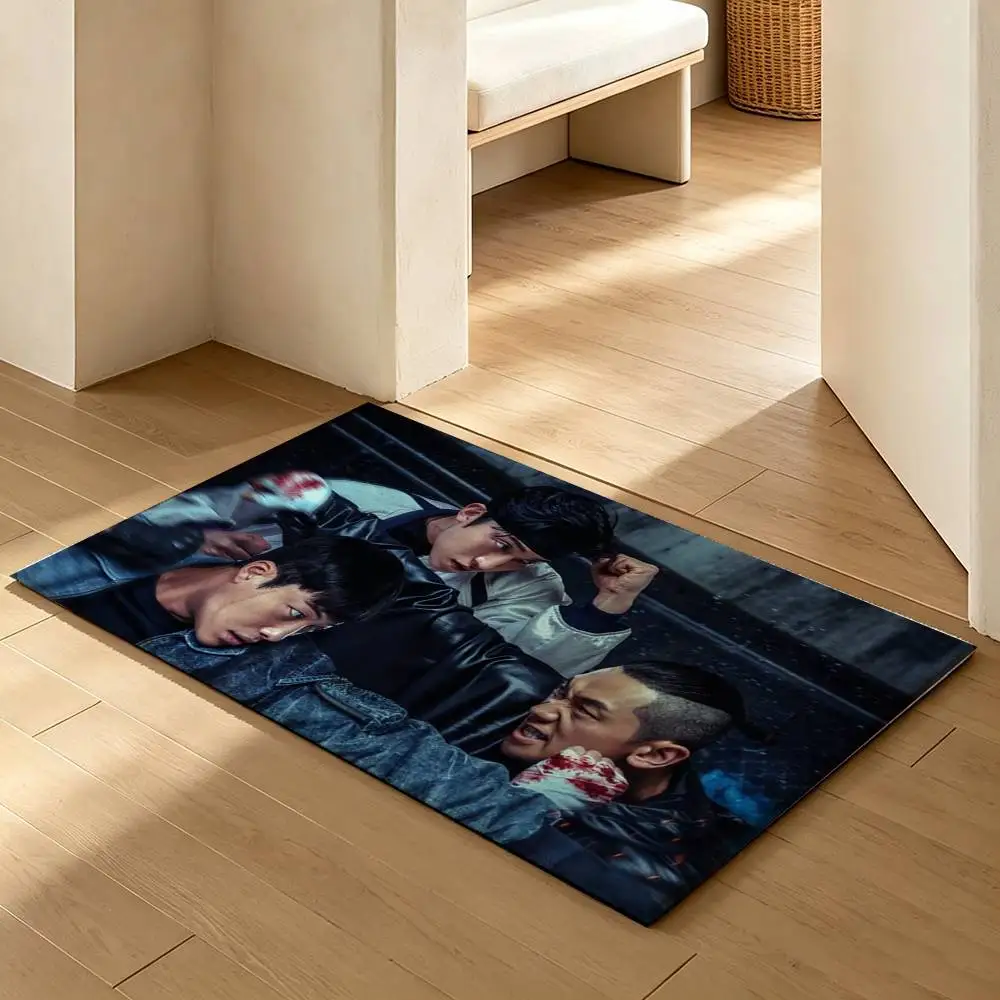 Crime Action Drama B-Bloodhounds 2  Soft Absorbent Decorative Floor Mat for Bathroom Entryway Living Room