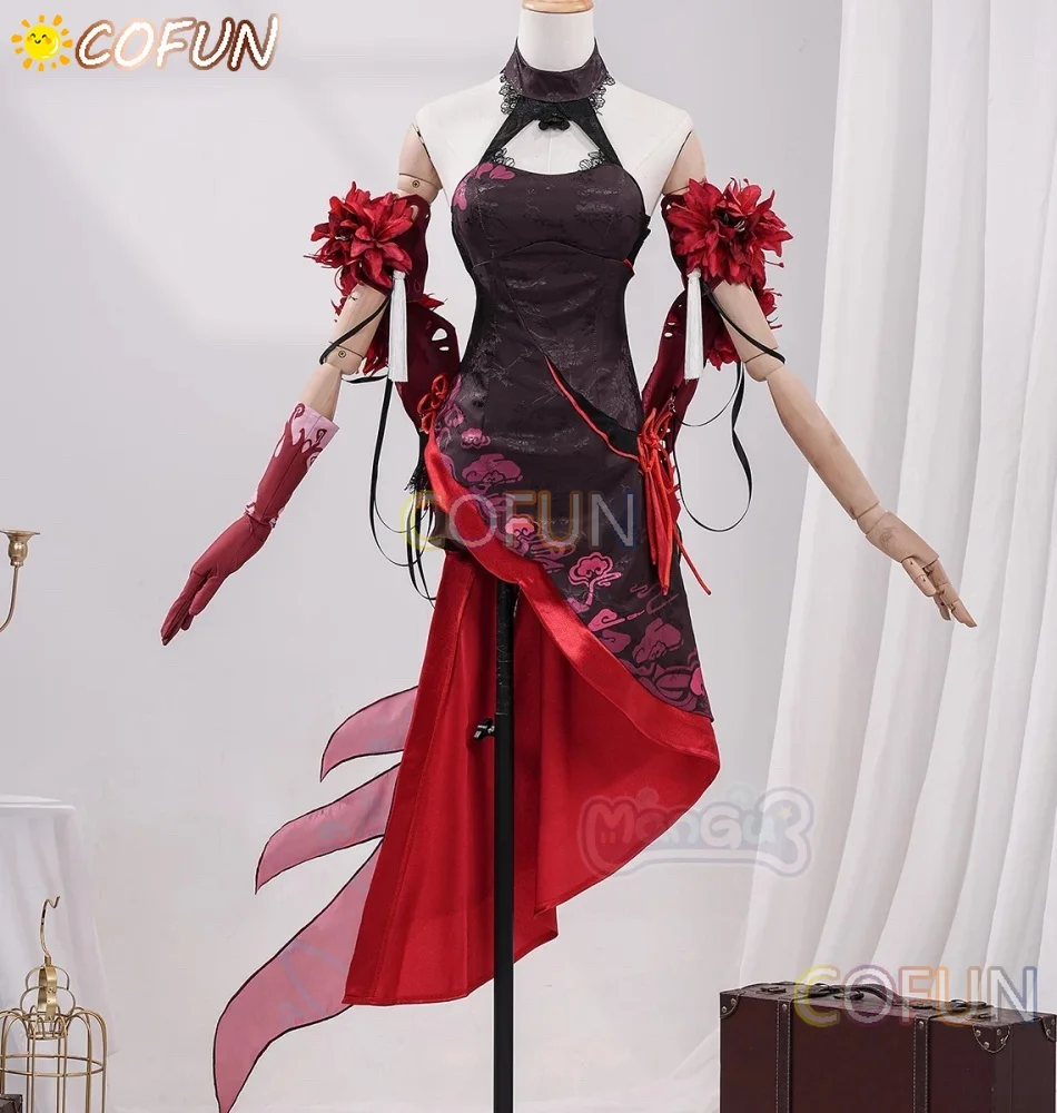 

COFUN Honkai Impact 3 Seele Cheongsam Косплей Костюм Cos Game Аниме Вечеринка Униформа Хэллоуин Играть Ролевая Одежда Одежда