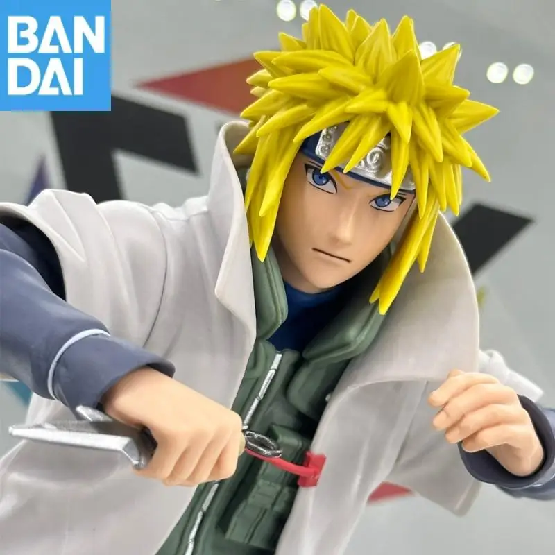 

Genuine Bandai Namco Banpresto Original Grandista Naruto Shippuuden Namikaze Minato Pvc Collection Action Figure Model Toys Gift