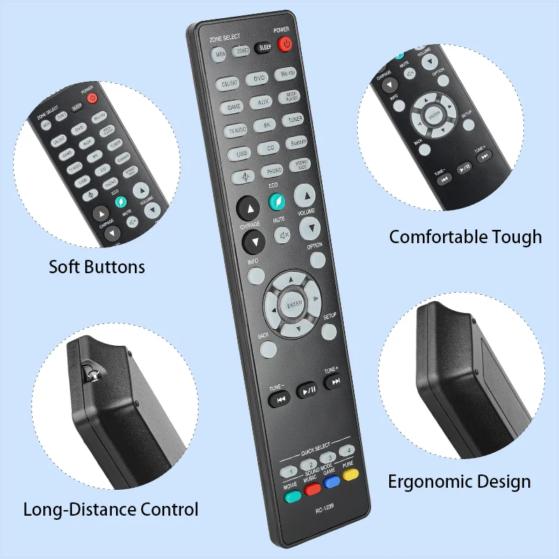 RC-1239 สําหรับ Denon Ultra โฮ - Home Cinema Denon บทวิจารณ์และราคา