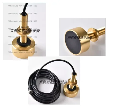 

TD-25 Sensor Transducer 600W 3Pin Three-Core Aviation Plug Bronze Transducer 300W
