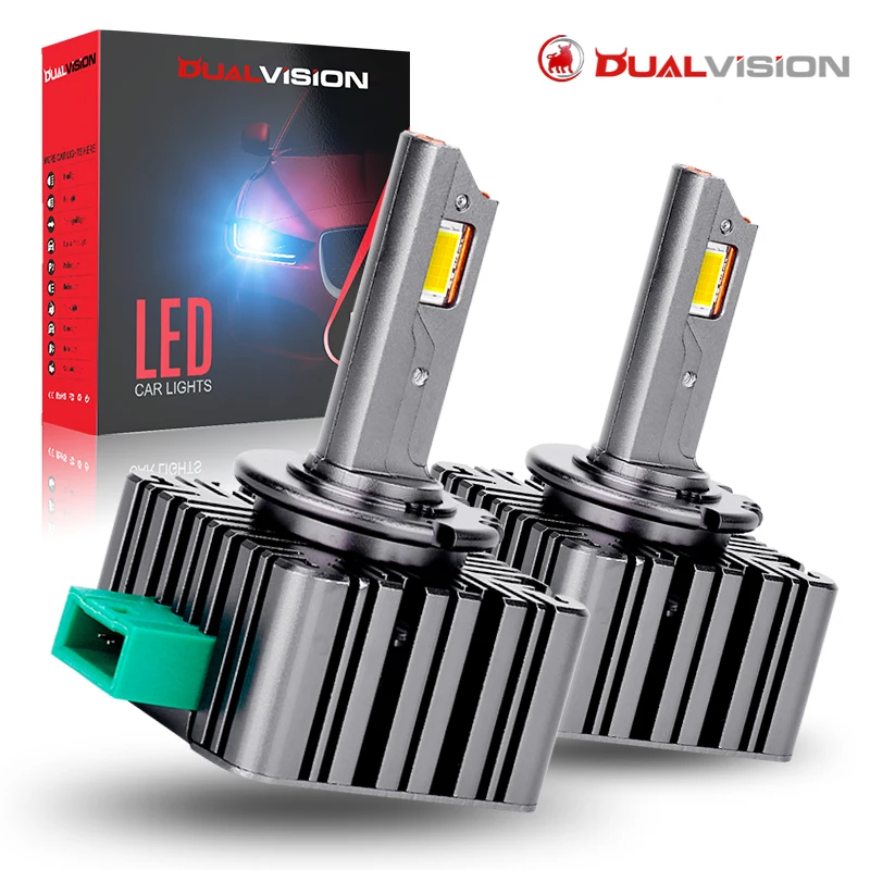 

Bullvision D1S D3S Светодиодная фара Canbus D2S D4S D5S D8S Двусторонняя 9570 CSP D1R D2R D3R D4R Автомобильная лампа 1: 1 12 В Ксеноновая лампа HID
