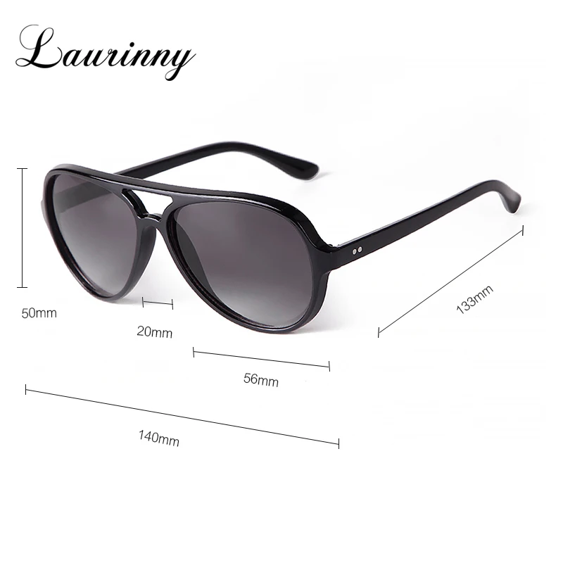 Trendy Gradient Blue Lens Oversized Pilot Sunglasses Women Brand Design Vintage Tortoise Shell Aviation Men Shades Sun Glasses