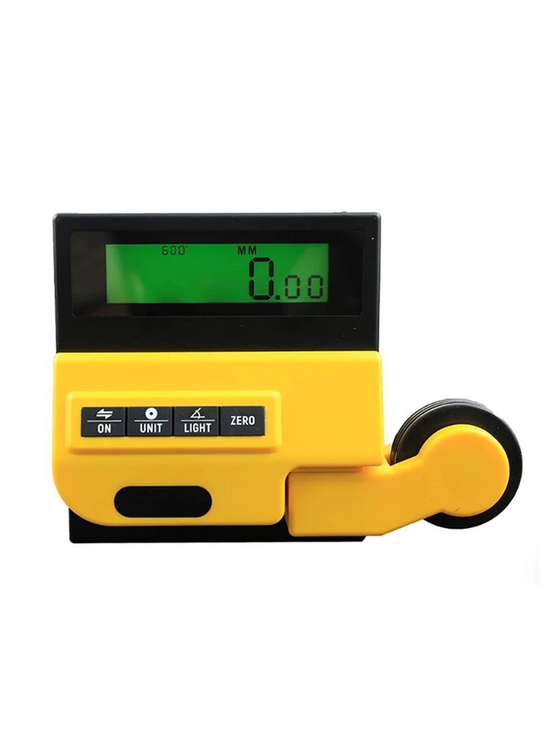 0-30mm High Precision Digital Display Roller Distance Measurement Woodworking Rolling Gauge for Miter Saws Cutting Machinery