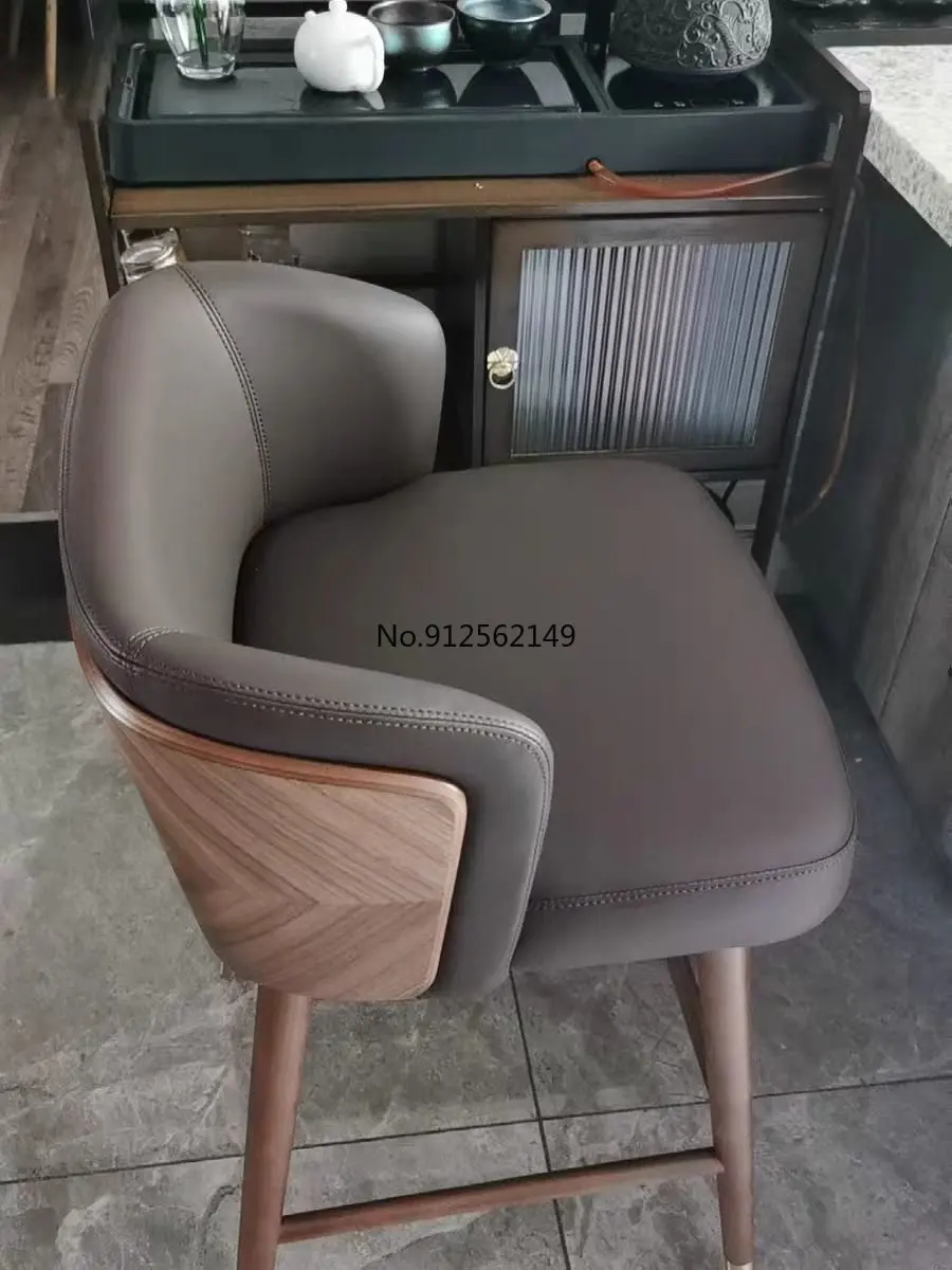 Nordic moderne minimalistischen hause barchairs kreative massivholz zurück hohe hocker freizeit sillas para barras высокие стулья для кухни