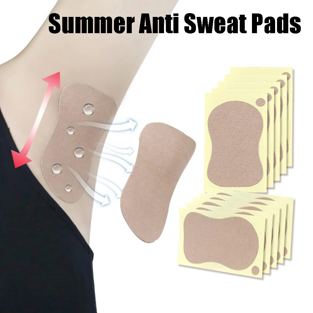 Invisible Anti Sweat Deodorants Antiperspirant Waterproof Sweat Pad Armpit Care Underarm Pad Sweat-absorbent Stickers