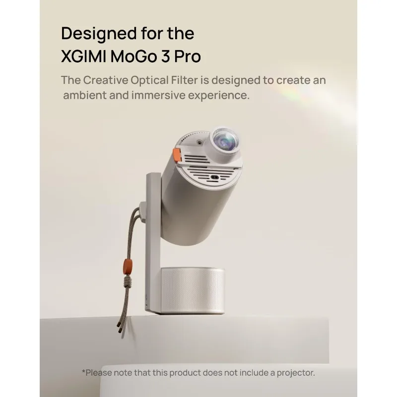 MoGo 3 Pro 2024 NEW Portable Projector – Includes Creative Optical Filter ($49.99 Value)