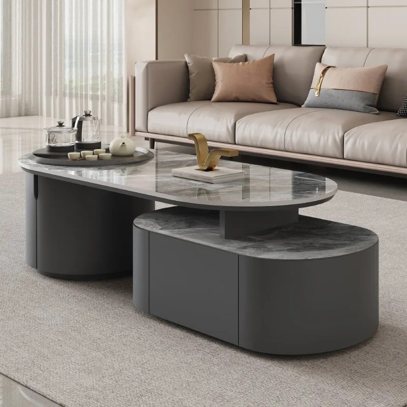 

Decoration Coffee Table Centerpiece Extendable Luxury Living Room Coffee Table Center Home Marble Tavolino Da Salotto Furniture