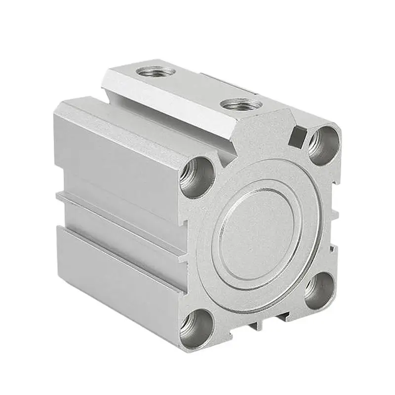SDA-B Air Pneumatic Compact Thin Cylinder Bore 12/16/20/25/32/40/50/63/80mm Stroke 5 10 20 25 30 40 45 50 60 70 75mm SDA B
