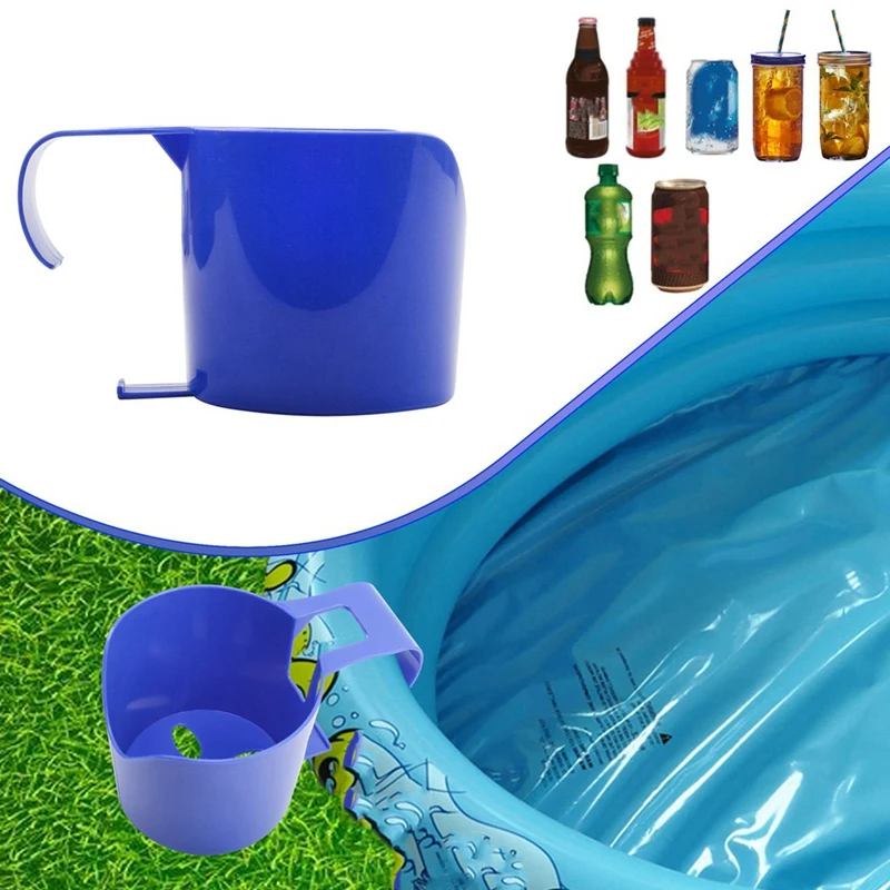 Hanging Pool Side Beer Storage Holder Pool Beverage Holder Reusable Equipment Heat-Resistance Pool Replacement Accessories