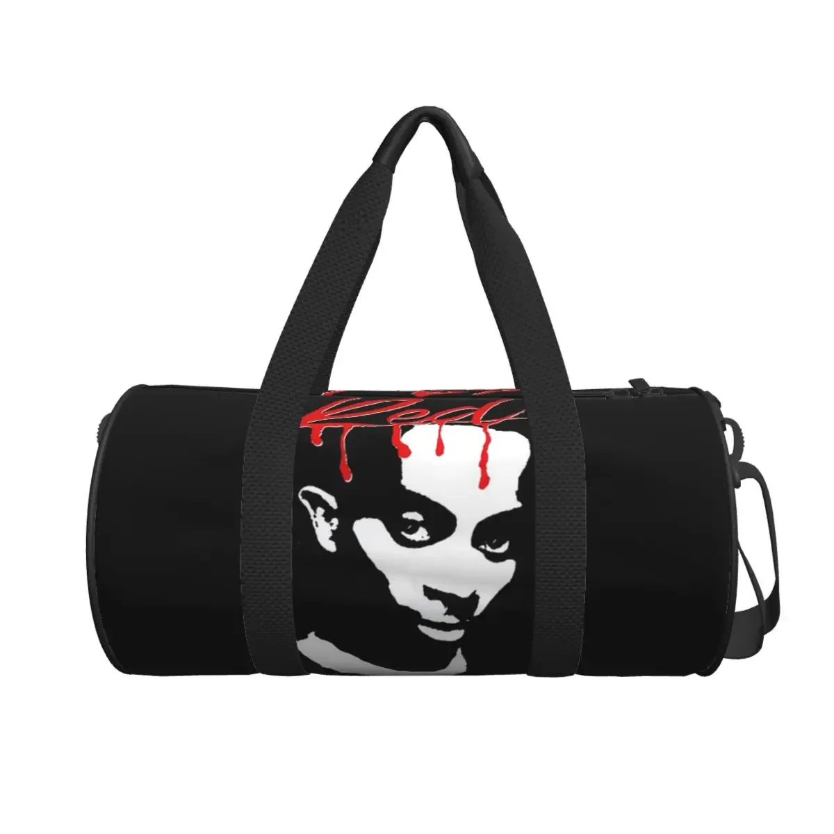 

Playboi Carti Whole Lotta Red Album Cover Large Duffle Gym Bag Multi-Functional Duffle Travel Bags Handbags Fitness bag
