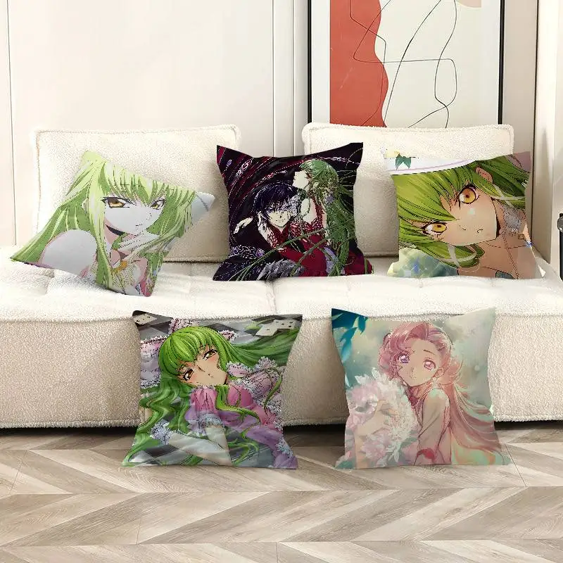 Mecha Anime C-Code G-Geass Pillow Cover Design cushion Cover decor Holiday Decorati