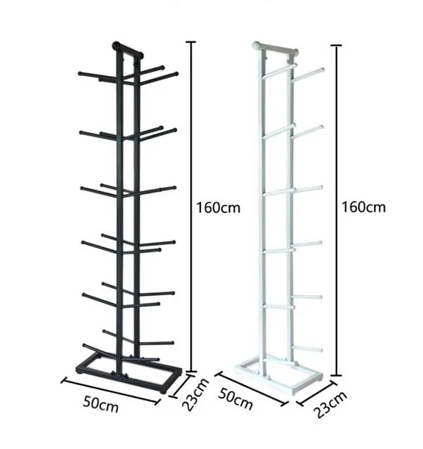 Modern Metal Ball Rack Display Stand Sport Equipment Storage Rack with Basketball Display Stand Functional Store Display Stand