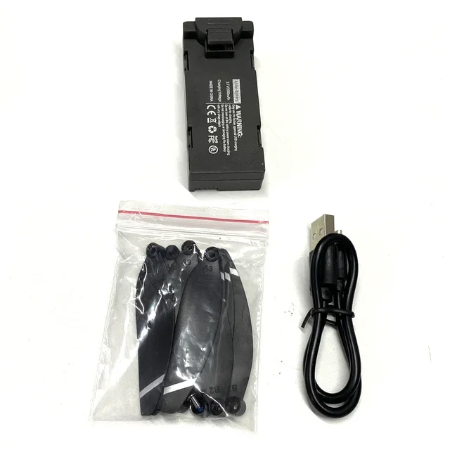 S136 Drone Original Lithium Battery 3.7V 2000mAh Charger USB Charging Wire Blade Propeller Accessories for S136MAX/S136PRO Drone