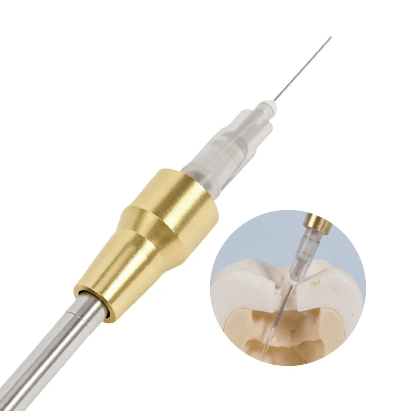 Dental Air Water Spray Triple 3 Way Gun Syringe Nozzles Tips With 2 Irrigation Needles For Dental Chair Unit